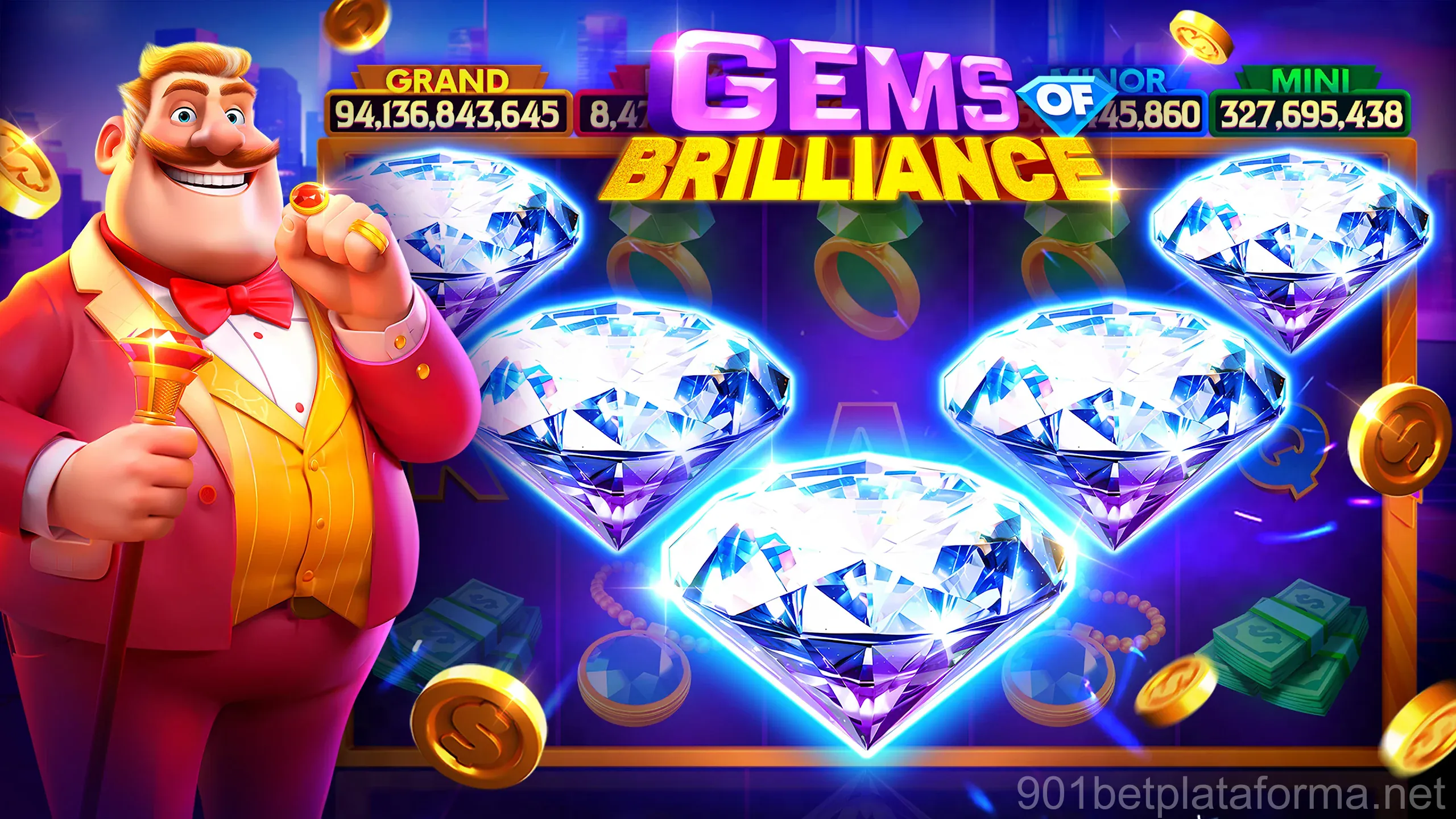 Tela inicial do app 901bet